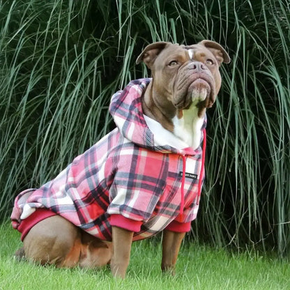 Plaid Dog Hoodies