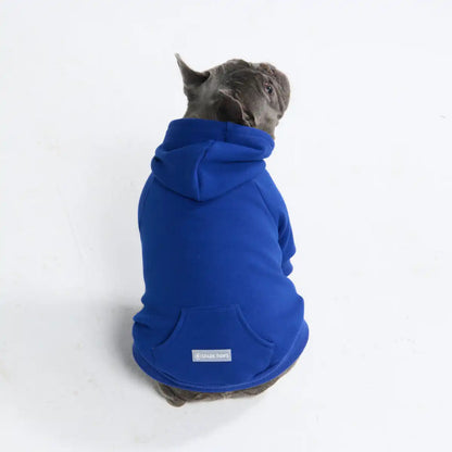 Essential Dog Hoodie - Midnight Blue