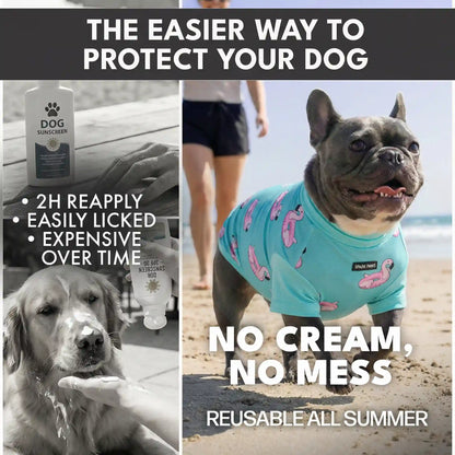 Sunblock Dog T-Shirt 2-pack