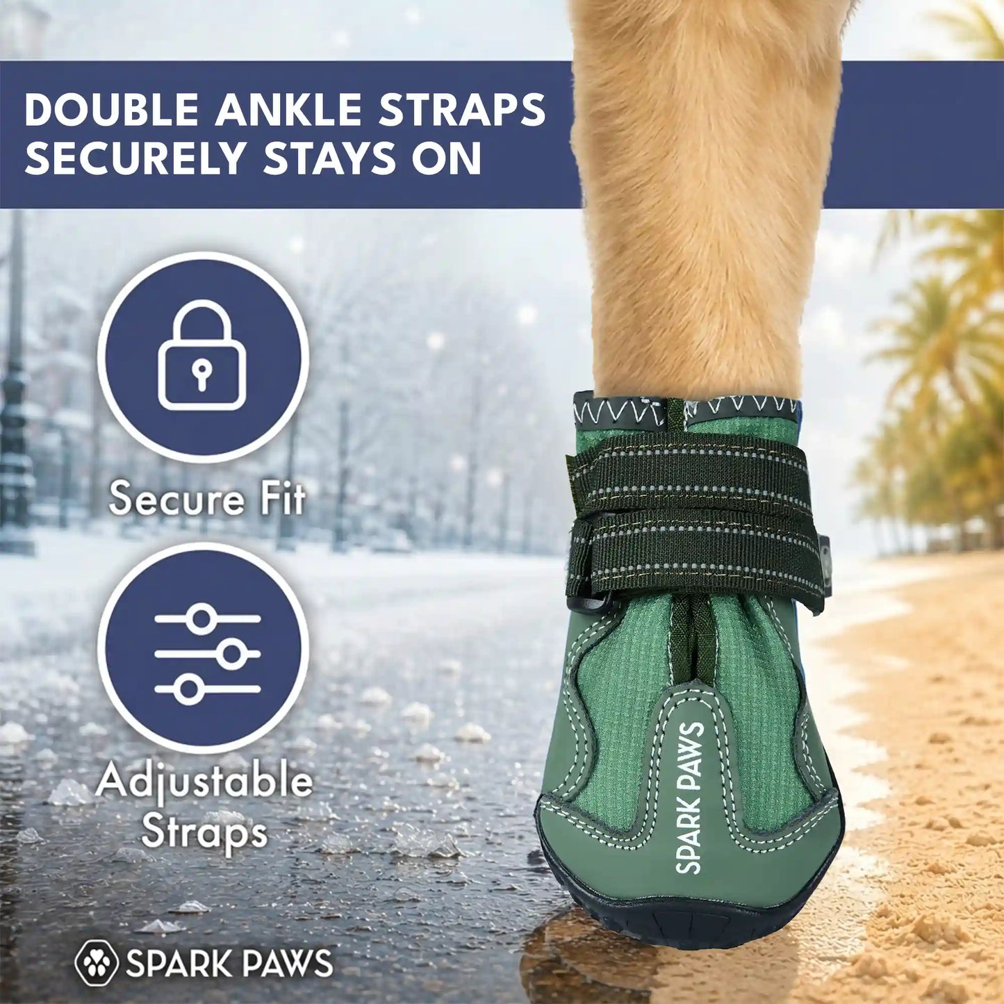 365 All-Season Dog Shoe 4PC Set