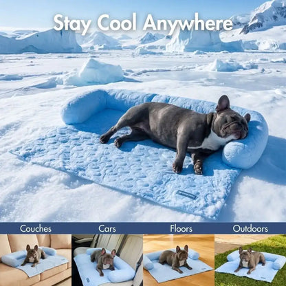 Frostcore™ Cooling Couch Cover Dog Bed