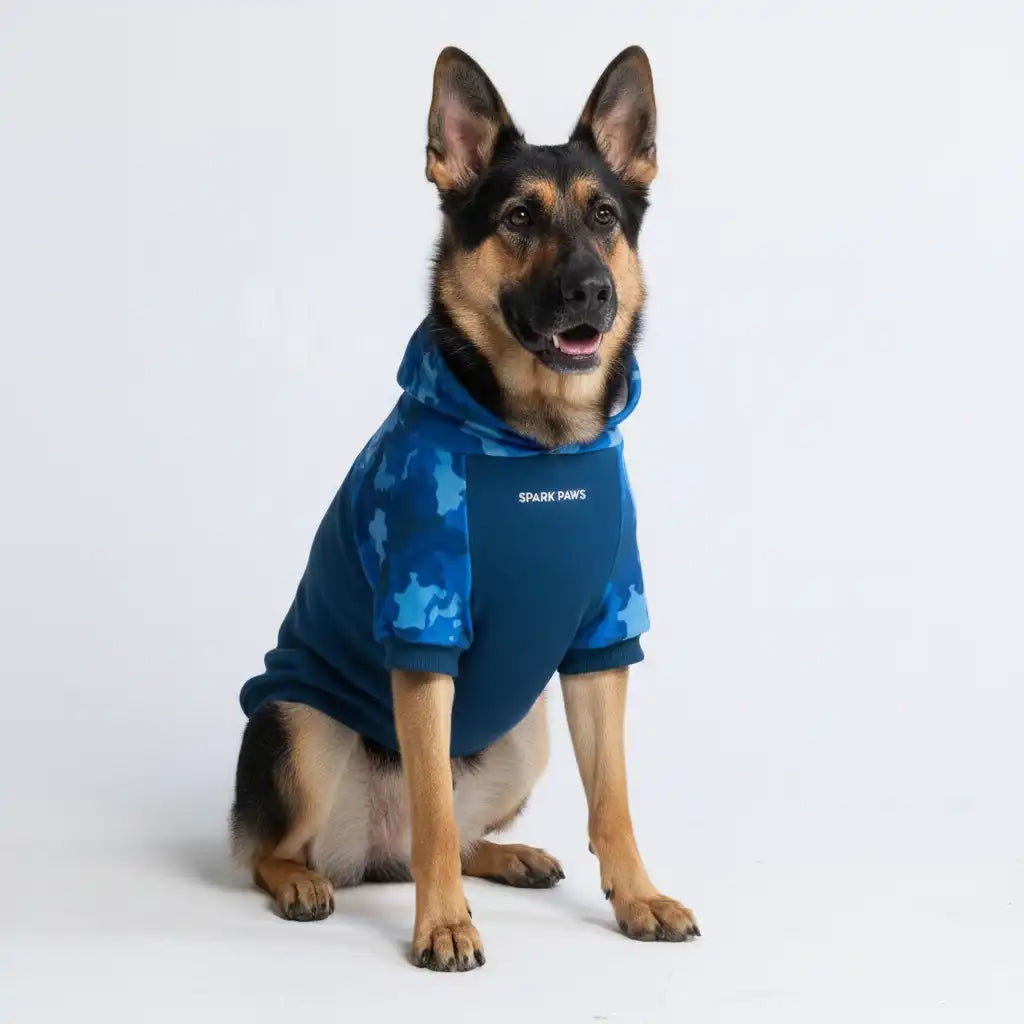 Camo Dog Hoodies
