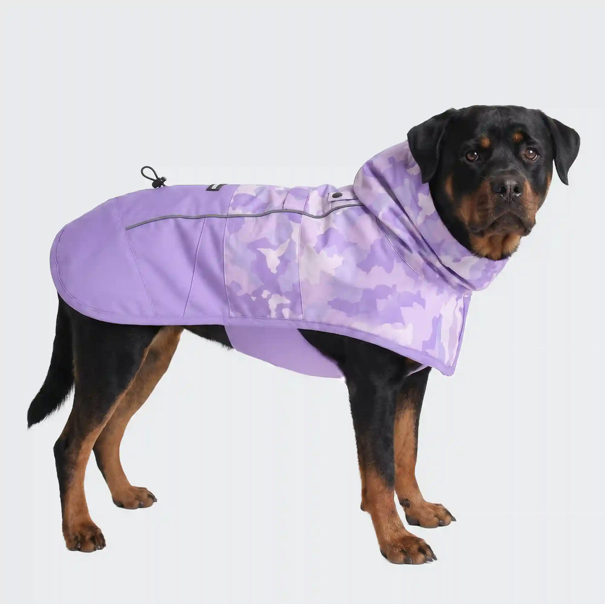 Breatheshield™ Dog Raincoat - Camo Purple