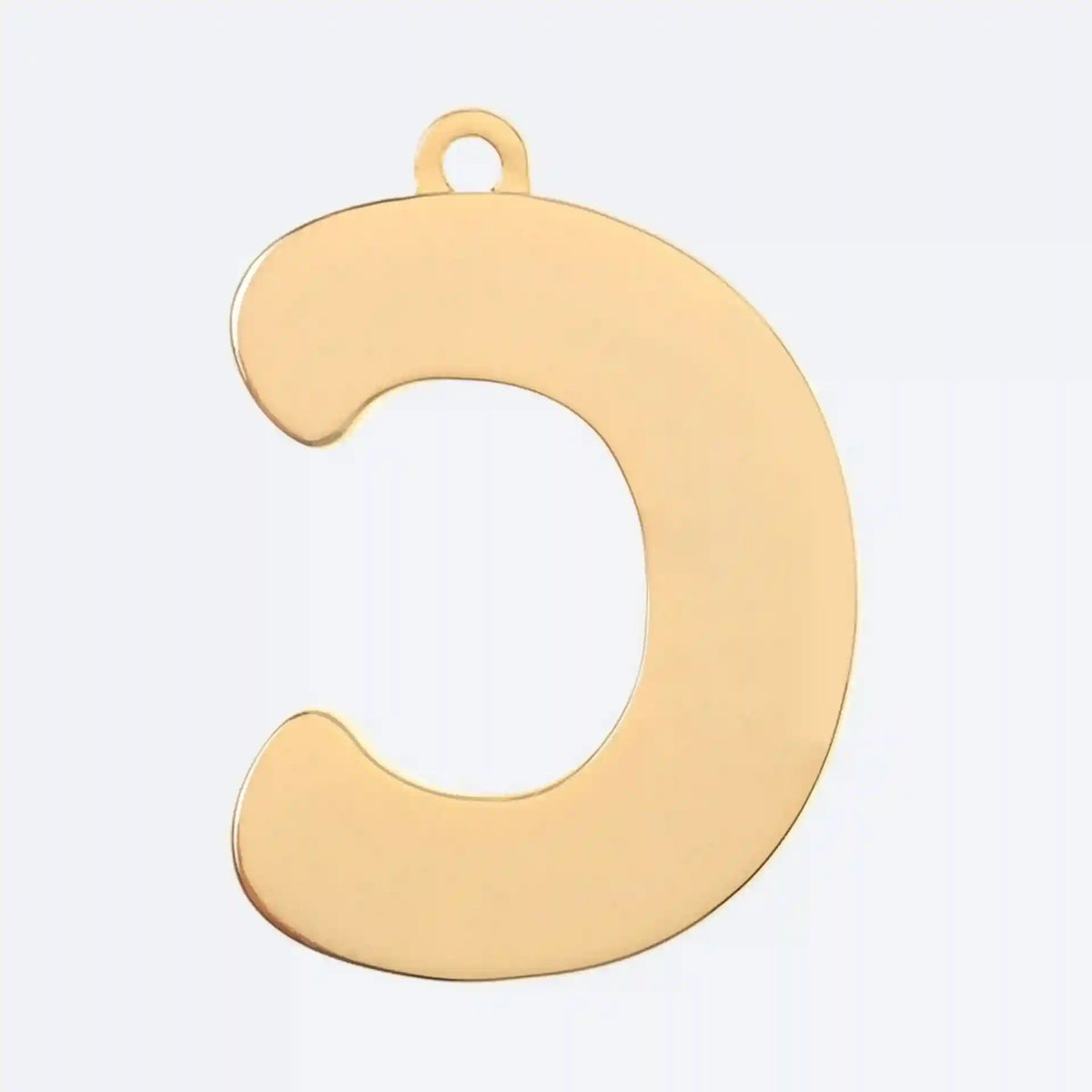 Initial Letter Jewelry Tag - C