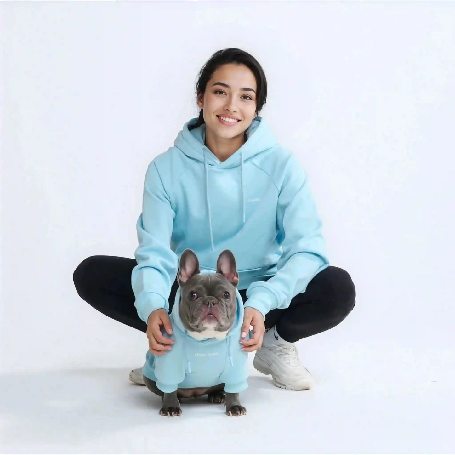 Essential Dog Hoodie - Baby Blue