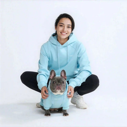 Essential Dog Hoodie - Baby Blue