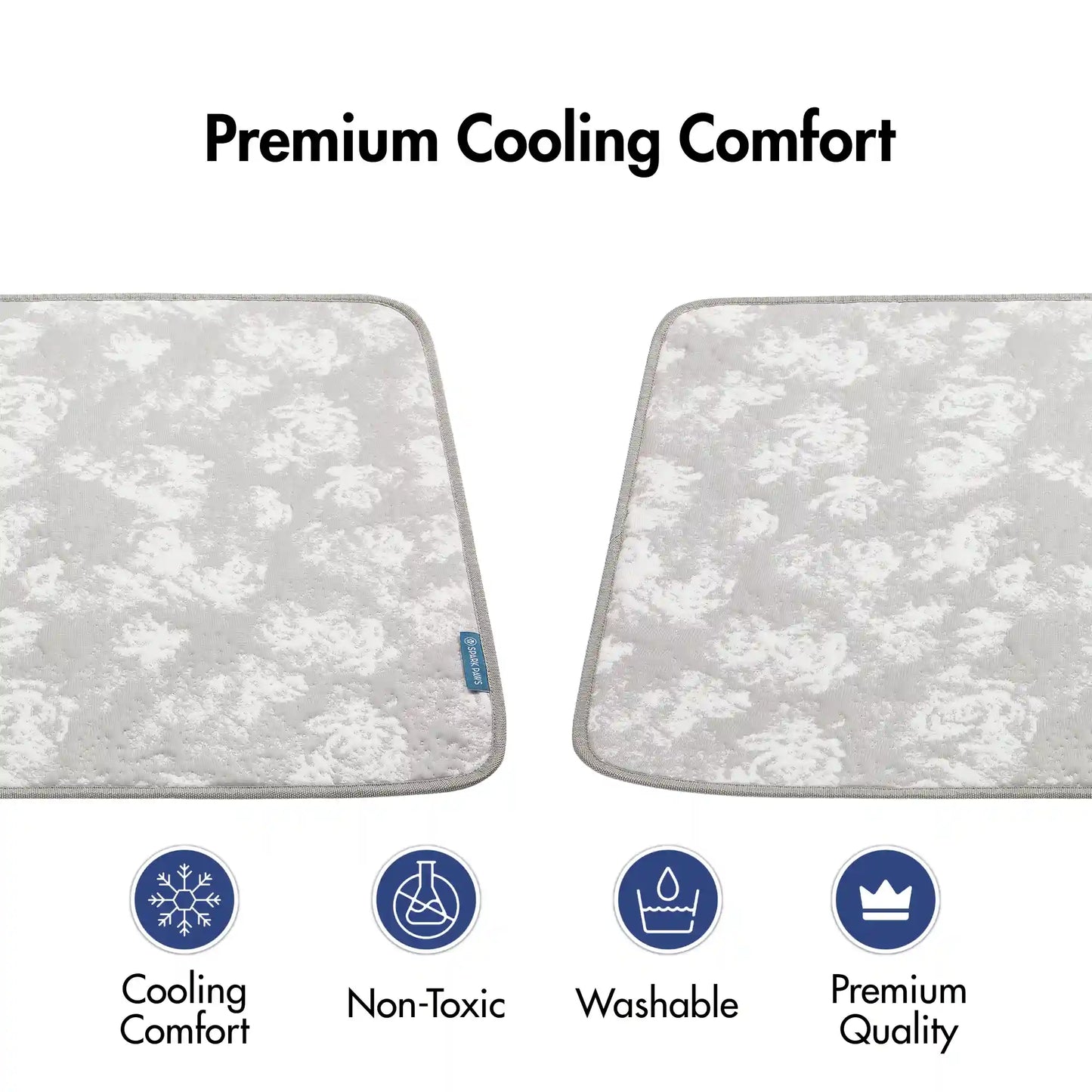 Frostcore™ Cooling Mat (2-pack) - Clouds Grey