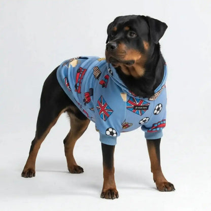 Around the World Dog Hoodies