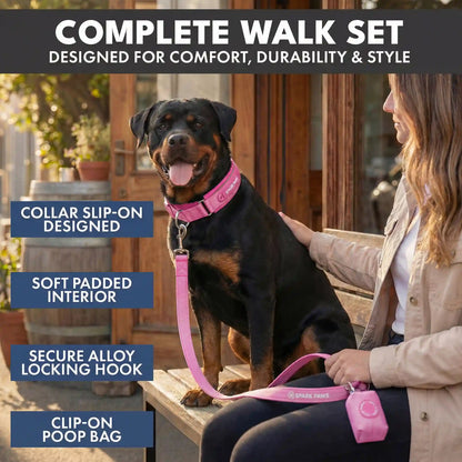 Martingale Collar Set - Pink