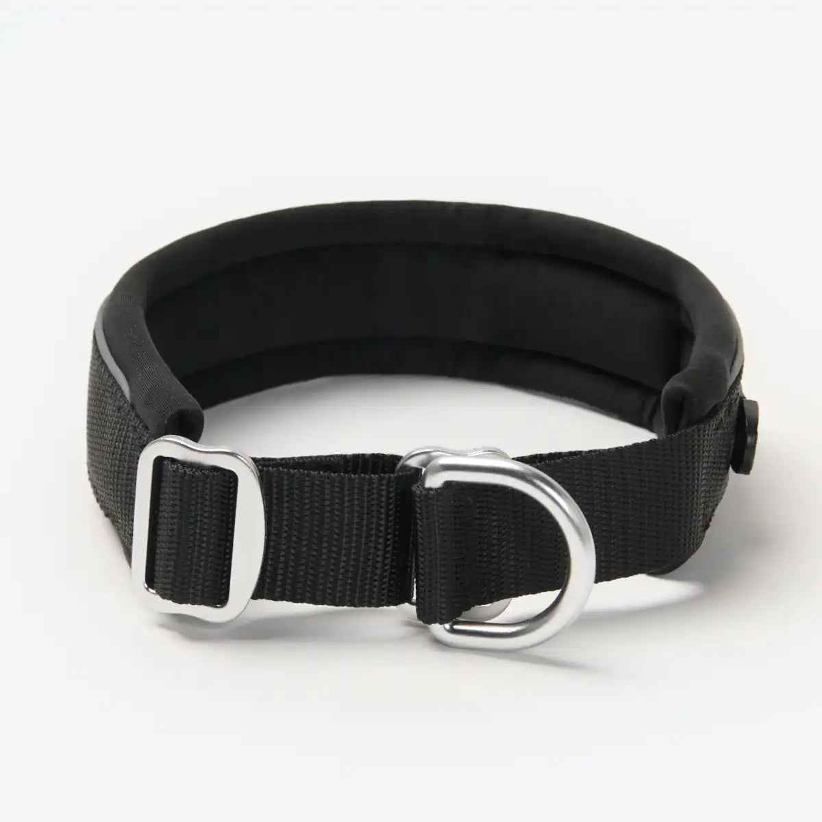 Cushioned Martingale Collar - Black
