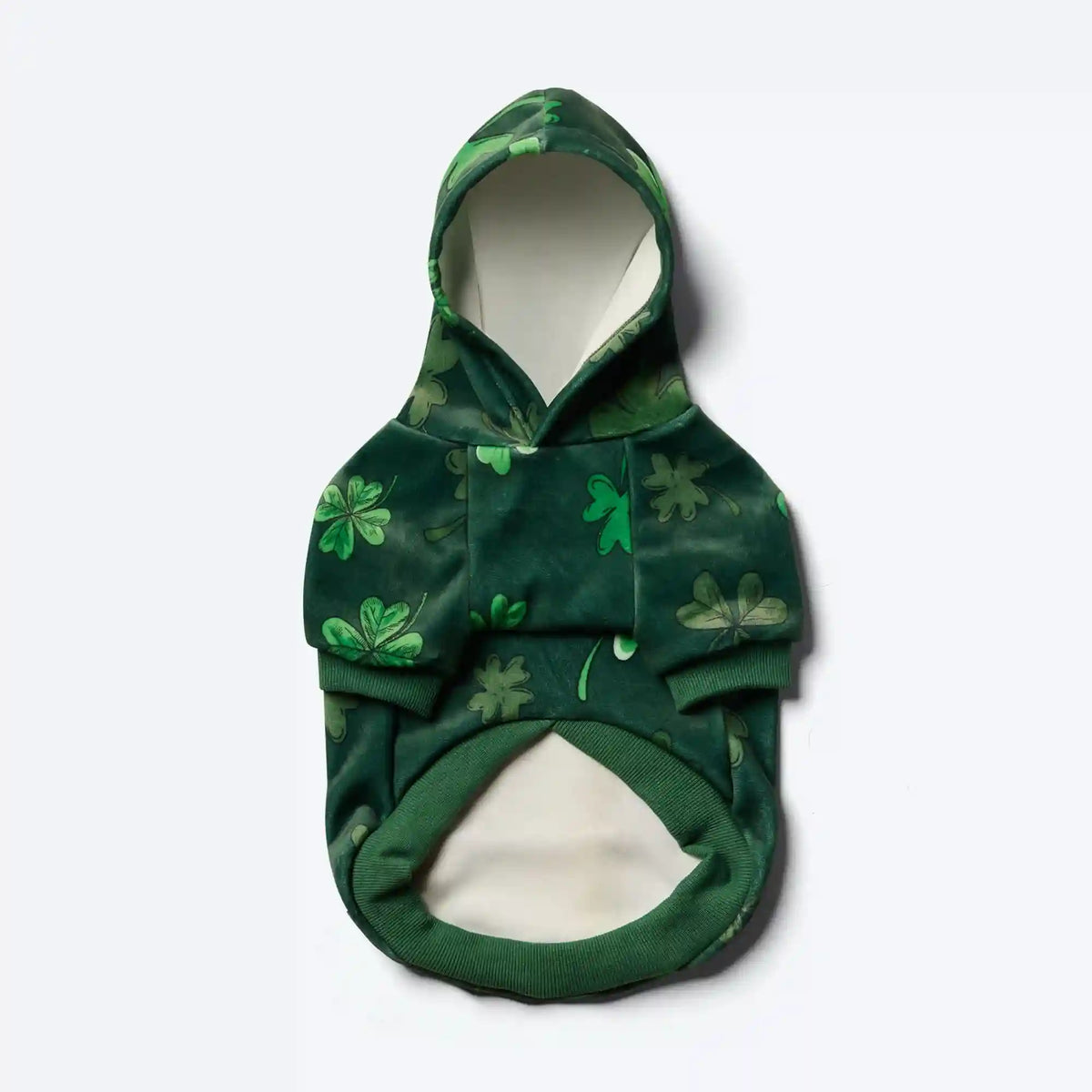 St. Paddy's Dog Hoodie - Dark Green (Limited Edition)
