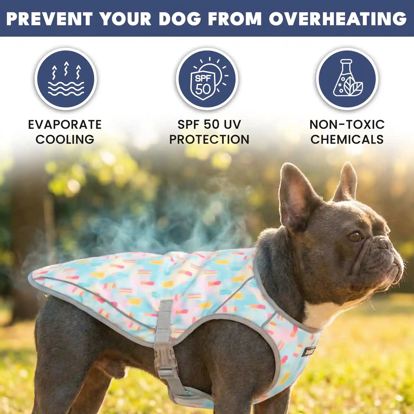 Dog Cooling Vest - Popsicles