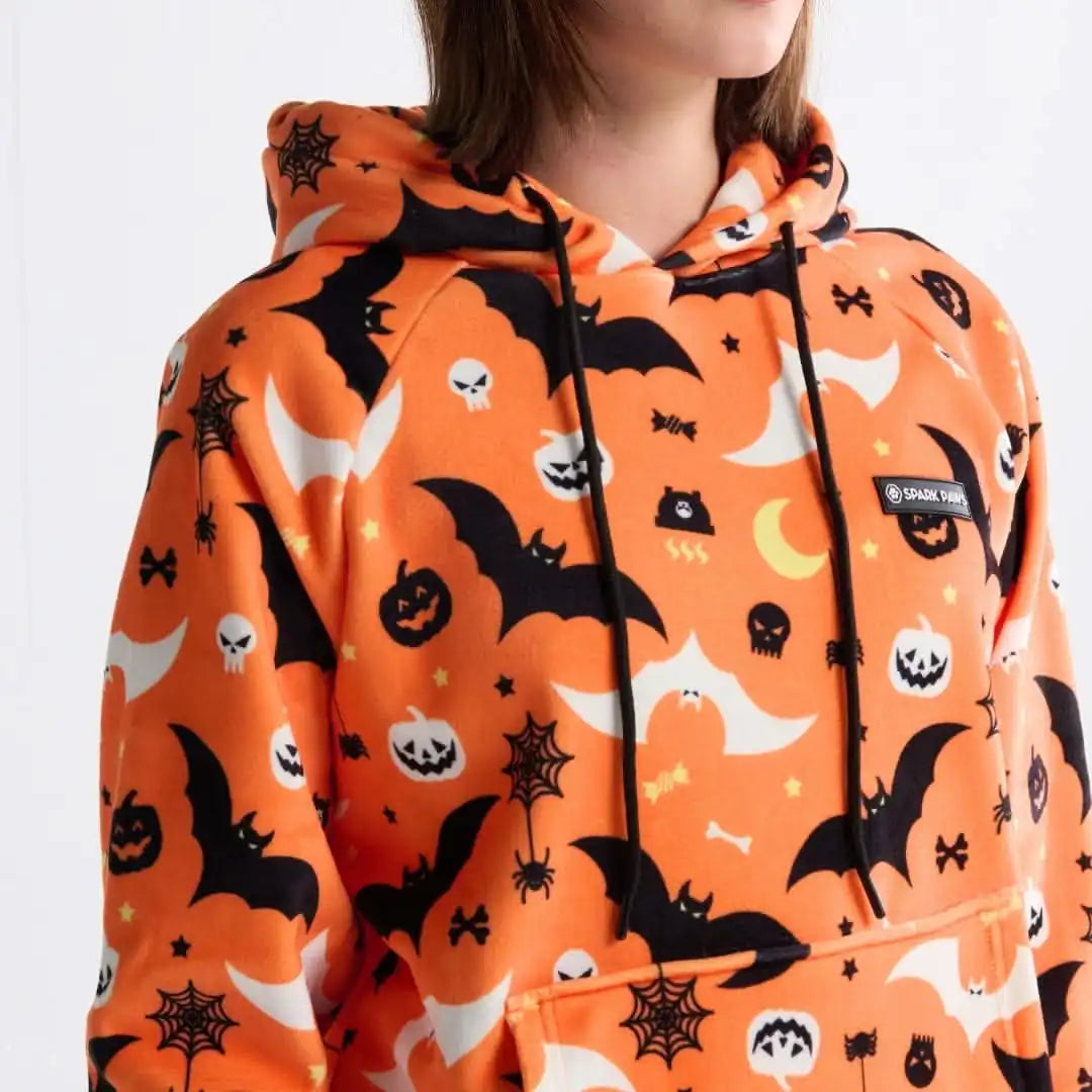 Halloween Human Hoodie - Orange (2)