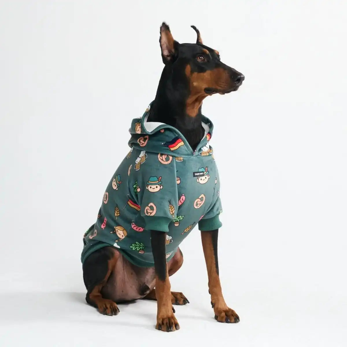 Around the World Dog Hoodies