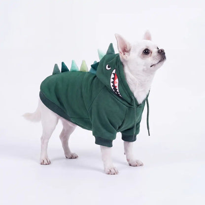 Halloween Dog Hoodie - Dinosaur