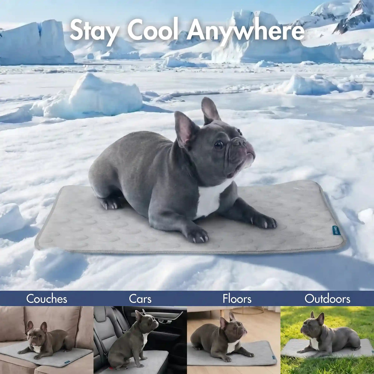Frostcore™ Cooling Couch Cover Dog Bed and Cooling Mat Sets