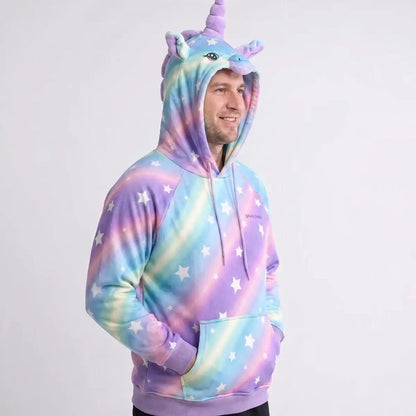 Halloween Human Hoodie - Unicorn