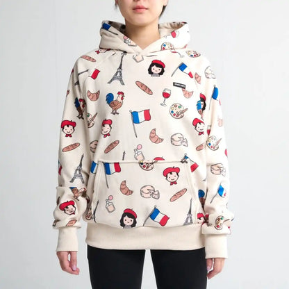 Around the World Human Hoodies