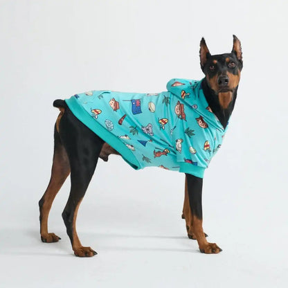 Around the World Dog Hoodies
