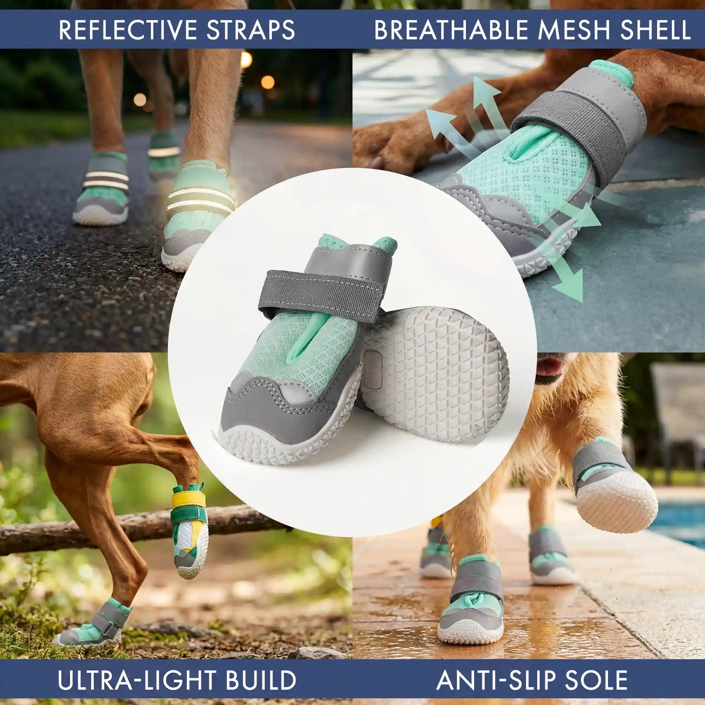 Hot Pavement Pawtector Dog Shoes