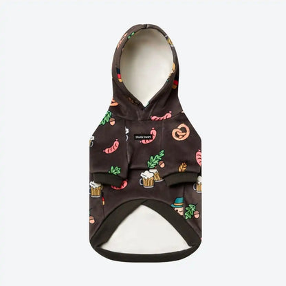 The Germany Dog Hoodie - Dark Brown
