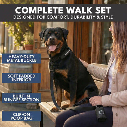Comfort Control Collar and Multipurpose Leash Sets