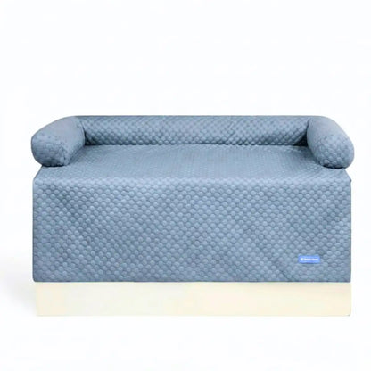 Frostcore™ Cooling Couch Cover Dog Bed - Ash Blue