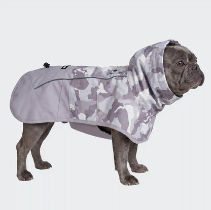 Breatheshield™ Dog Raincoat - Camo Grey