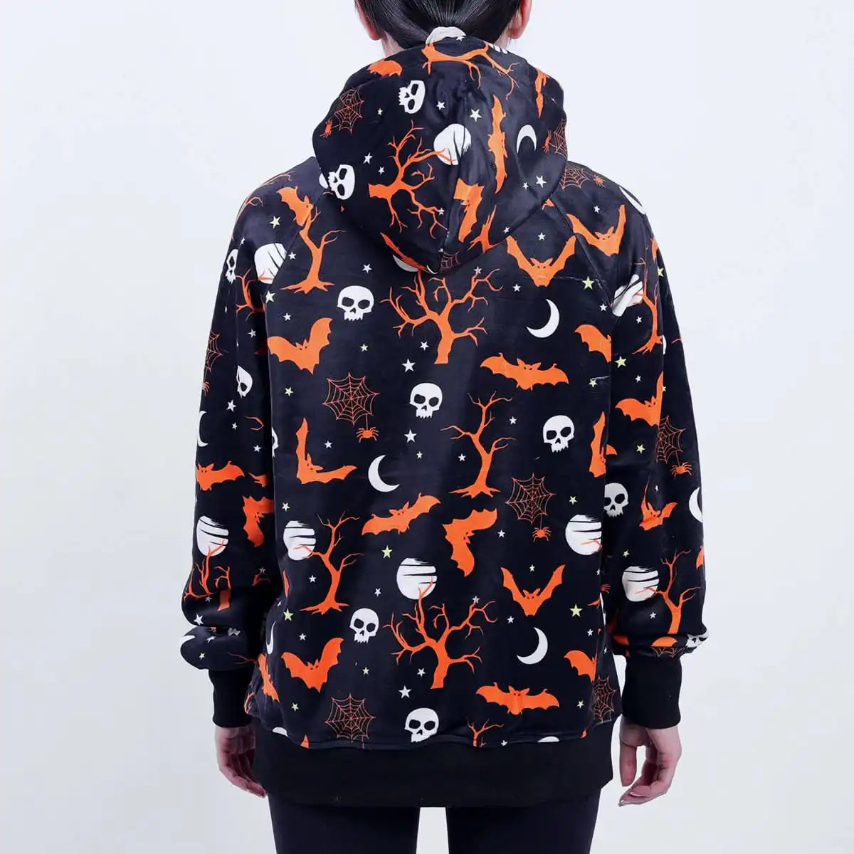 Halloween Human Hoodie - Black