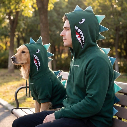 Halloween Human Hoodie - Dinosaur