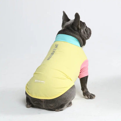 Sunblock Dog T-Shirt - Color Block