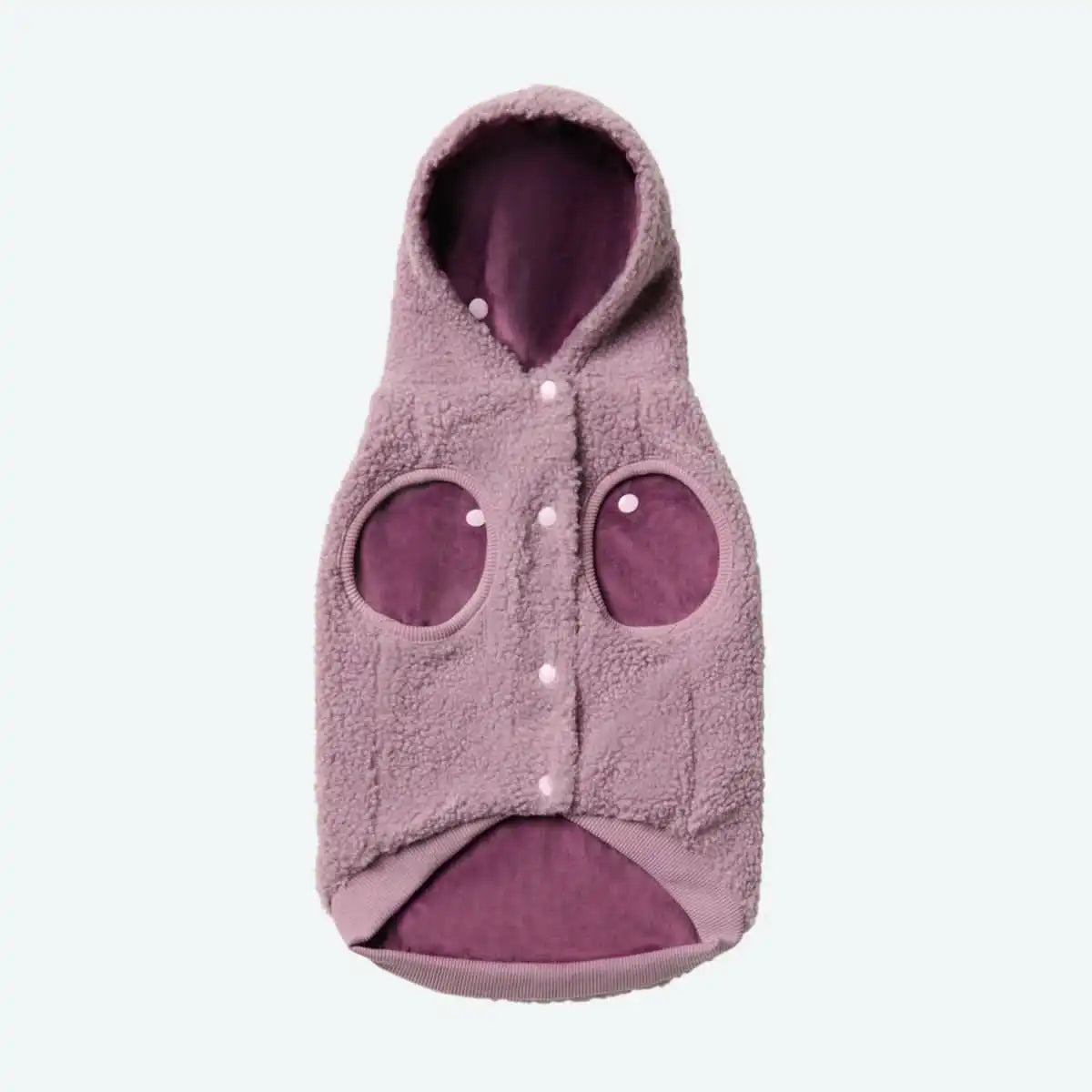 Teddy Sherpa Dog Jacket - Taupe
