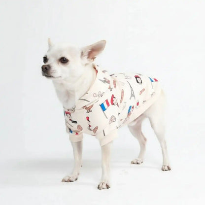 Around the World Dog Hoodies