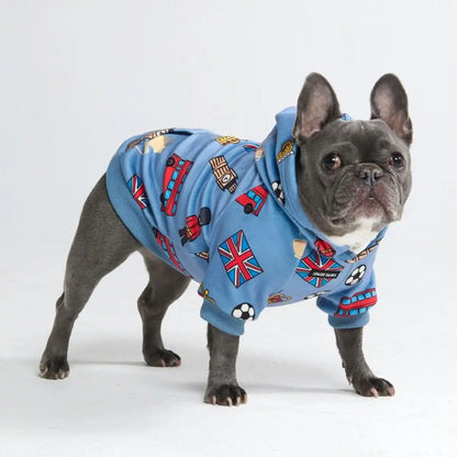 Around the World Dog Hoodies