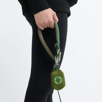 Multipurpose Seatbelt Handsfree Leash & Poop Bag Holder Set