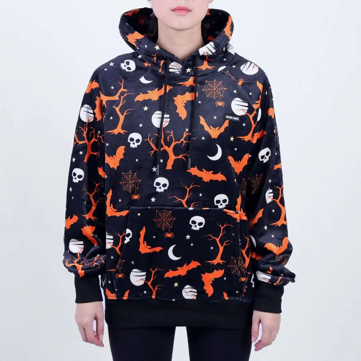 Halloween Human Hoodie - Black