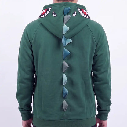 Halloween Human Hoodie - Dinosaur