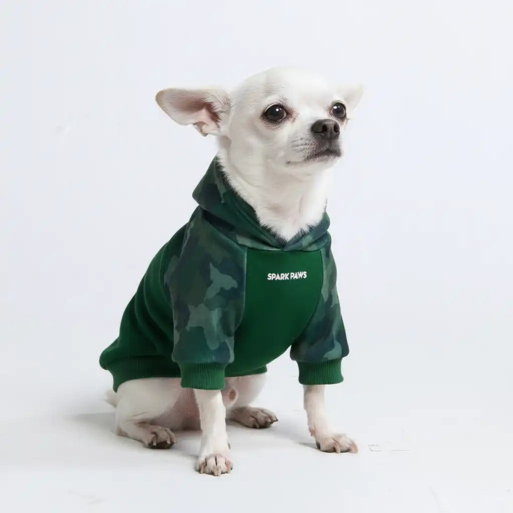 Camo Dog Hoodies