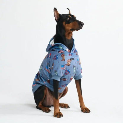 Around the World Dog Hoodies