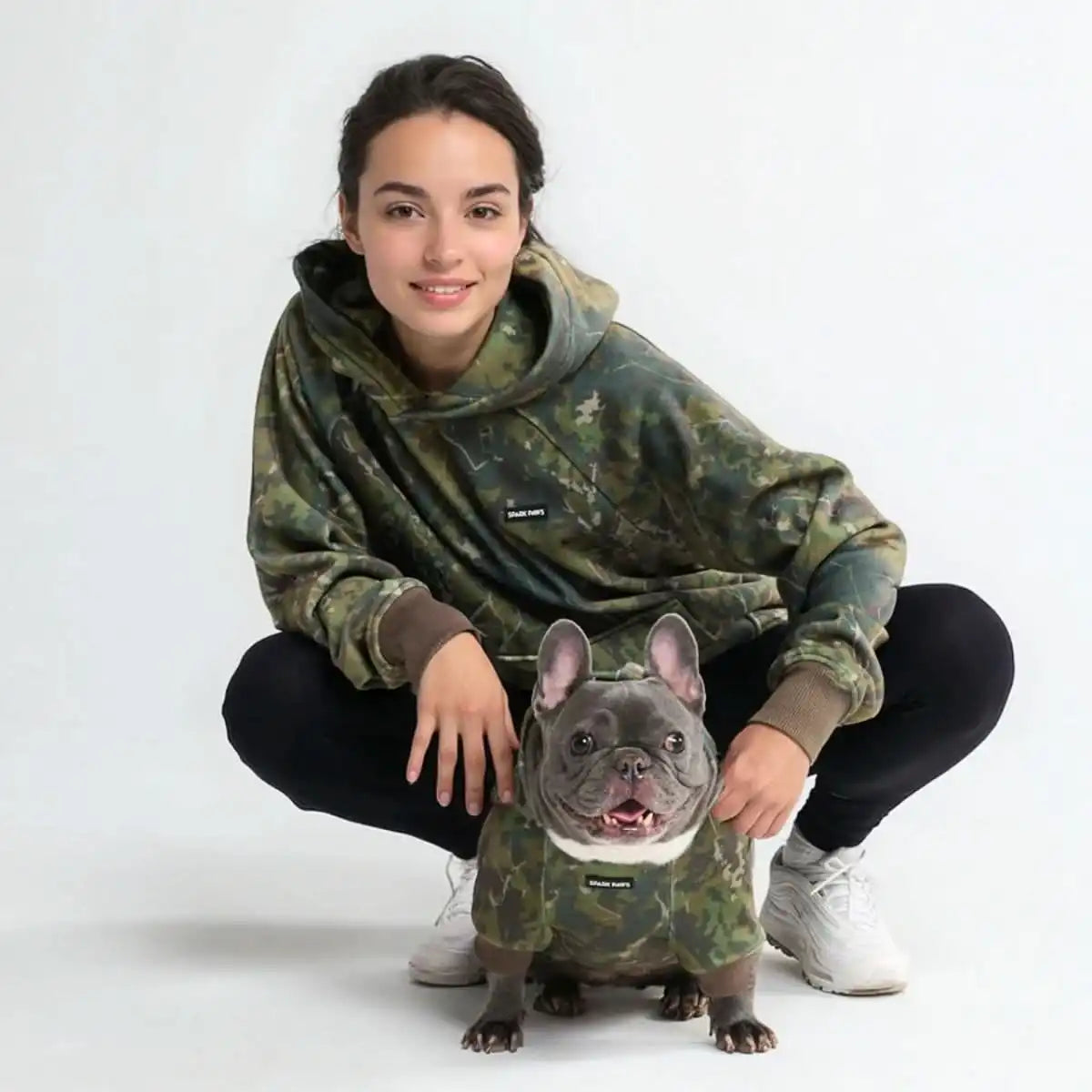 Camo Dog Hoodies